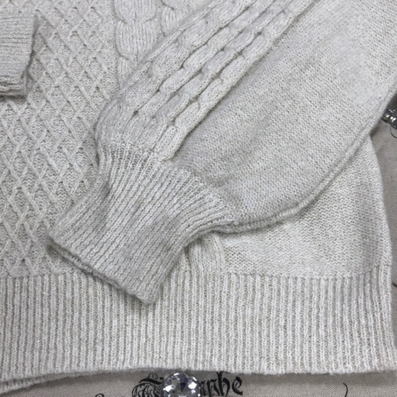 Halogen X Atlantic-Pacific Cable Knit Sweater - Picture 6 of 7